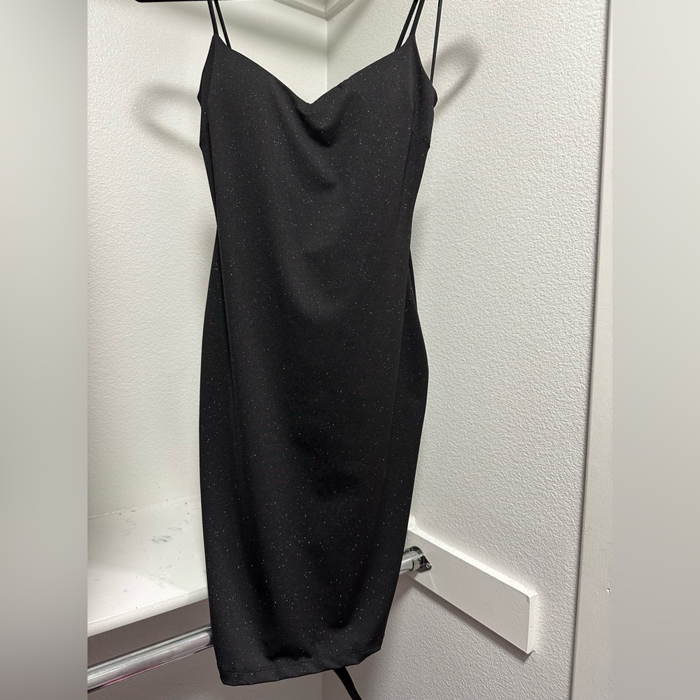 Windsor Black Slip Dress